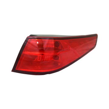 Tail Light Assembly Right Outer Bulb Type USA Built for Kia Optima 2014-2015
