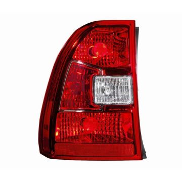 Tail Light Housing Right Red/Clear Center Includes Lens for Kia Sportage 2009-2010
