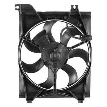 A/C Condenser Fan Assembly for Kia Rio Sedan 2006-2011