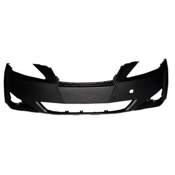 Bumper Cover Front w/o Pre-Collision System w/o Headlamp Washer CAPA for Lexus IS250 IS350