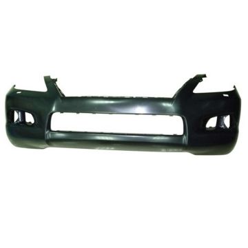 Bumper Cover Front w/o Parking Sensors w/Headlamp Washers Primed CAPA for Lexus LX570 2008-2011