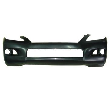Bumper Cover Front w/o Parking Sensors w/o Headlamp Washers Primed CAPA for Lexus LX570 2008-2011
