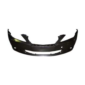 Bumper Cover Front w/o Pre-Collision System w/o Headlamp Washer Primed CAPA for Lexus IS250 IS350