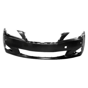 Bumper Cover Front w/Pre-Collision System w/o Headlamp Washer Primed CAPA for Lexus IS250 IS350