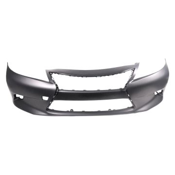 Bumper Cover Front w/o Parking Sensor Primed CAPA for Lexus ES300h ES350