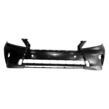 Bumper Cover Front w/o Sport Pkg w/Parking Assist w/o Headlamp Washer Primed for Lexus RX350 RX450h