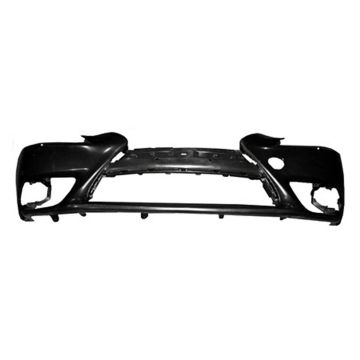 Bumper Cover Front w/Headlamp Washer w/o Park Distance Sensors Primed CAPA for Lexus IS250 IS350