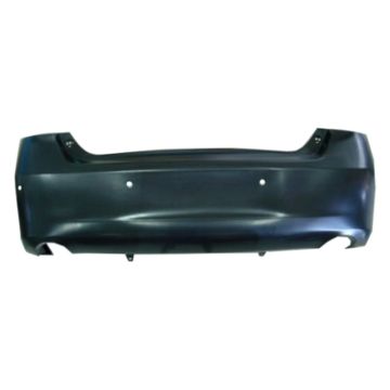 Bumper Cover Rear w/Parking Sensor Primed CAPA for Lexus ES350 2007-2012