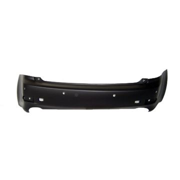 Bumper Cover Rear w/Pre-Collision System Primed CAPA for Lexus IS250 IS350