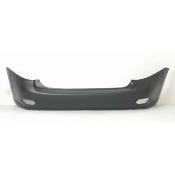 Bumper Cover Rear w/o Parking Sensors Primed CAPA for Lexus RX350 RX450h