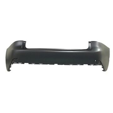 Bumper Cover Rear w/o Park Distance Sensors Primed CAPA for Lexus IS200t IS250 IS300 IS350