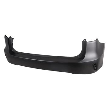 Bumper Cover Rear w/o Parking Sensors Primed Canada Built CAPA for Lexus RX350 RX450h