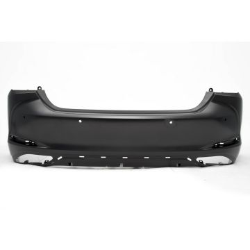 Bumper Cover Rear w/F Sport Pkg w/Park Sensors Manual Luggage Lid Primed Japan Built for Lexus ES350 2019-2021