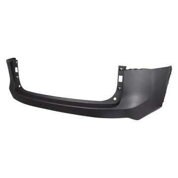 Bumper Cover Rear From 4-19 w/Park Distance Sensors Primed CAPA for Lexus NX300 NX300h