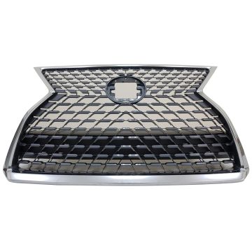 Grille Assembly w/o F Sport Pkg w/o Parking Sensors w/o Front View Camera Canada Built CAPA for Lexus RX350 RX350L RX450h RX450hL