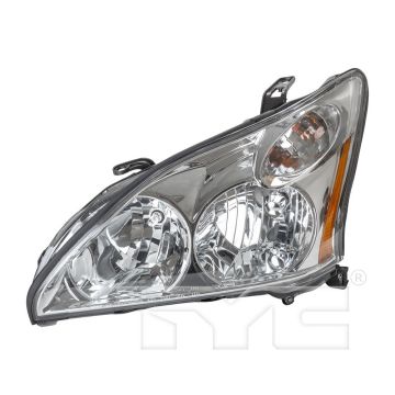 Headlight Assembly Composite Left Halogen USA Built CAPA for Lexus RX330 RX350