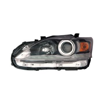Headlight Assembly Composite Left Halogen for Lexus CT200h 2011-2017