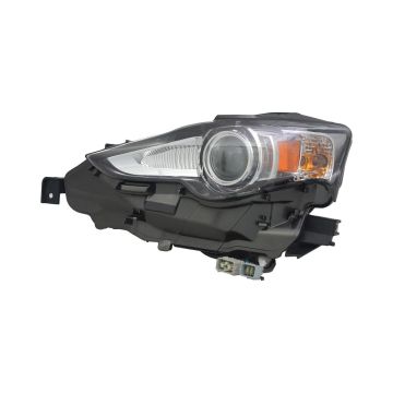 Headlight Assembly Composite Left HID CAPA for Lexus IS200t IS250 IS300 IS350