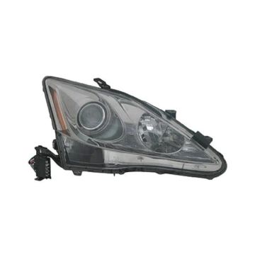 Headlight Assembly Composite Right w/o Auto Leveling Lamps for Lexus IS250 2006-2008