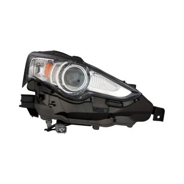 Headlight Assembly Composite Right HID CAPA for Lexus IS200t IS250 IS300 IS350