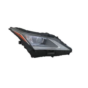 Headlight Assembly Composite Right Projector Type w/o Adaptive Headlamps w/o Cold Climate Spec Canada Built for Lexus RX350 RX350L RX450h