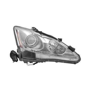 Headlight Lens Housing Right Halogen for Lexus IS250 IS350