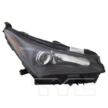 Headlight Lens Housing Right Single Beam w/o F Sport Pkg Lens/Housing Only Standard Type for Lexus NX200t NX300h