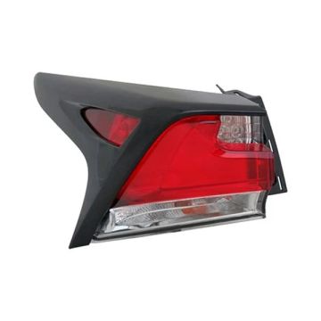 Tail Light Assembly Left Outer Lens/Housing Only CAPA for Lexus NX200t 2015-2016