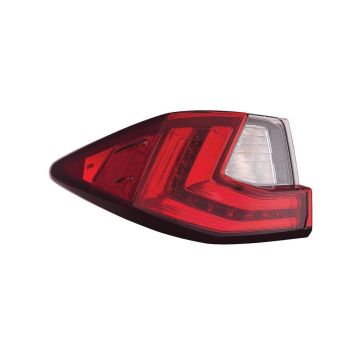 Tail Light Assembly Left Outer Standard Canada Built CAPA for Lexus RX350 RX350L RX450h