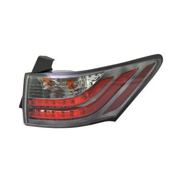 Tail Light Assembly Right Outer Lens/Housing On Body for Lexus CT200h 2011-2013