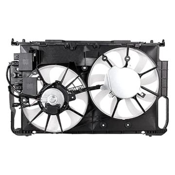 Engine Cooling Fan Assembly Motor/Blade/Shroud Dual Fan Assembly for Lexus NX200t 2015-2017