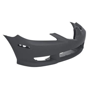 Bumper Cover Front Sport Type w/Spoiler Primed CAPA for Mazda 6 S i 2003-2005