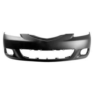 Bumper Cover Front Primed for Mazda 3 Hatchback 2004-2006