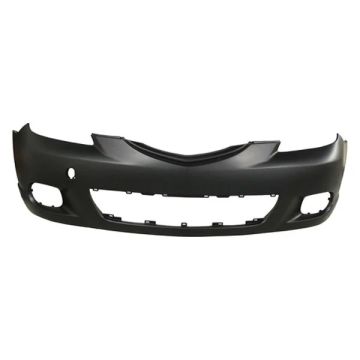 Bumper Cover Front Primed CAPA for Mazda 3 Hatchback 2004-2006