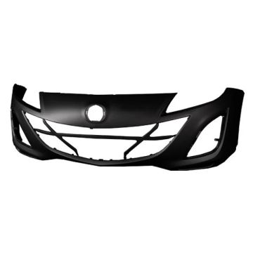 Bumper Cover Front CAPA for Mazda 3 2010-2011