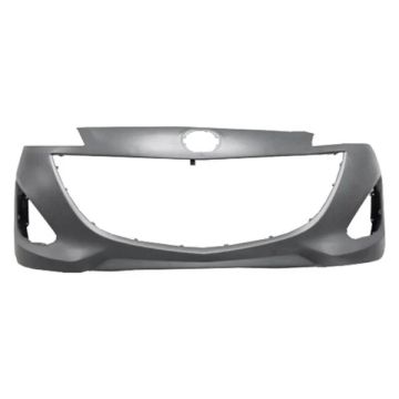 Bumper Cover Front Primed CAPA for Mazda 5 2012-2017