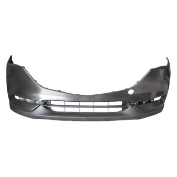Bumper Cover Front w/o Parking Sensors Primed CAPA for Mazda CX-5 2017-2021