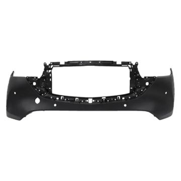 Bumper Cover Front Upper w/Parking Sensors Primed CAPA for Mazda CX-5 2022-2024