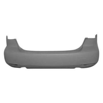 Bumper Cover Rear w/o Front Spoiler Primed for Mazda 6 Sedan Hatchback S i 2003-2005