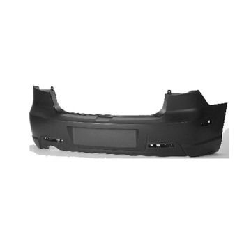 Bumper Cover Rear CAPA for Mazda 3 Sedan 2007-2009