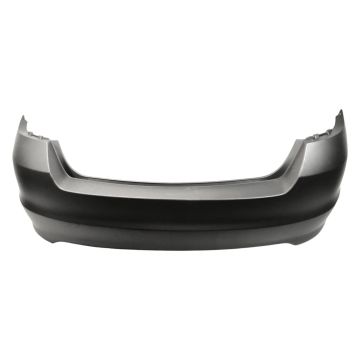 Bumper Cover Rear Single Exhaust Cutout Primed CAPA for Mazda 6 2009-2013