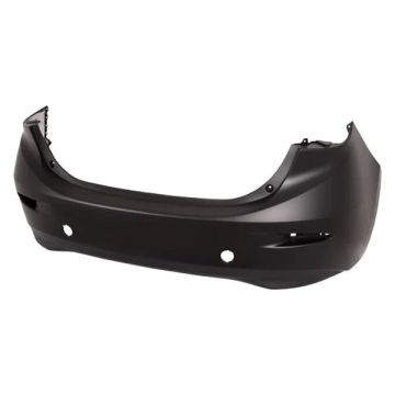 Bumper Cover Rear Primed CAPA for Mazda 3 Sedan 2014-2018