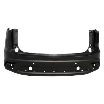 Bumper Cover Rear w/Parking Sensors w/Chrome Moulding Primed for Mazda CX-9 2016-2023