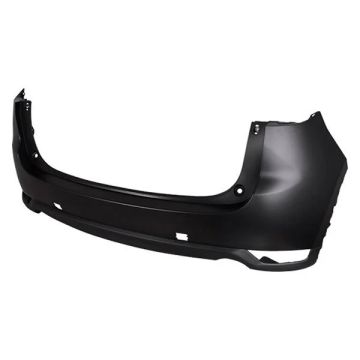 Bumper Cover Rear w/o Park Assist w/Textured Lower Primed CAPA for Mazda CX-5 2017-2021