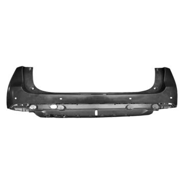 Bumper Cover Rear Upper Hofu Plant w/Parking Sensors Primed CAPA for Mazda CX-5 2022-2024