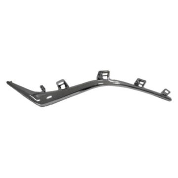 Grille Molding Left Lower Chrome CAPA for Mazda 3 2014-2016