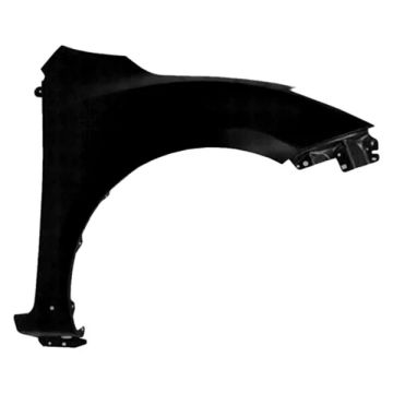 Fender Front Right w/o Stone Guard w/o Side Signal Lamps w/Molding Hole for Mazda 3 Hatchback 2010-2013