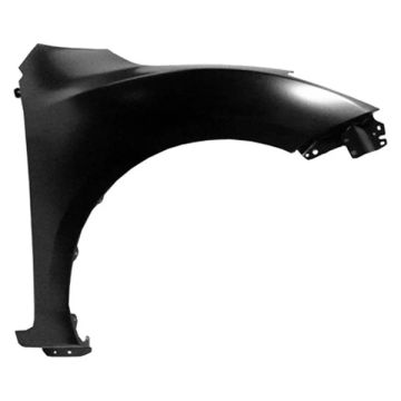 Fender Front Right w/Stone Guard w/o Side Signal Lamps w/o Molding Hole for Mazda 3 Sedan 2010-2013