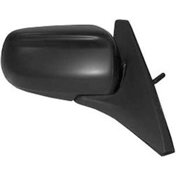 Door Mirror Assembly Right Non-Heated Power Remote w/Textured Cap Black for Mazda Protege 1999-2003
