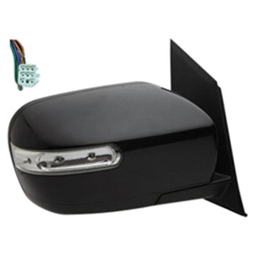 Door Mirror Assembly Right Power Heated w/Signal Lamp w/o BLIS for Mazda CX-7 2007-2012